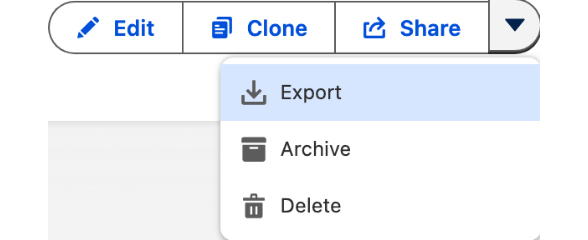 A Button Group of six buttons with Visible Buttons set to three, showing three buttons and an overflow menu holding the rest